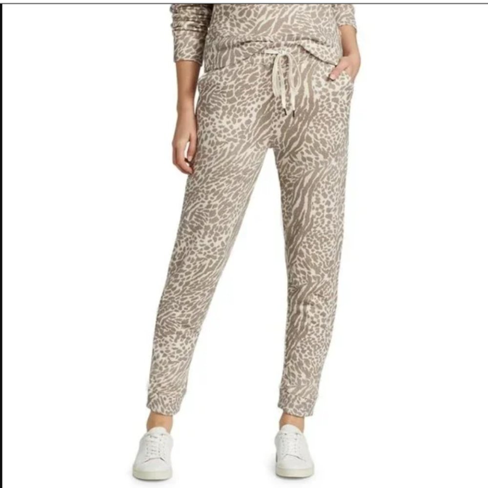Rails Oakland Slim-Fit Leopard & Zebra Print Joggers